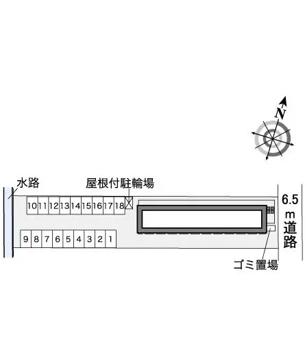 ★手数料０円★新潟市北区太田　月極駐車場（LP）